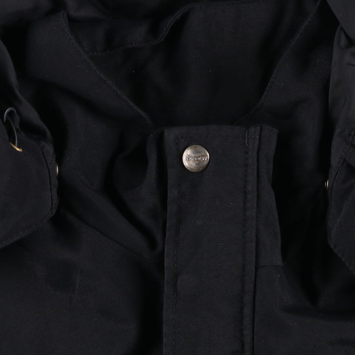 Carhartt Nylon Parka, Men's Size L Nylon black type Vintage Second Hand