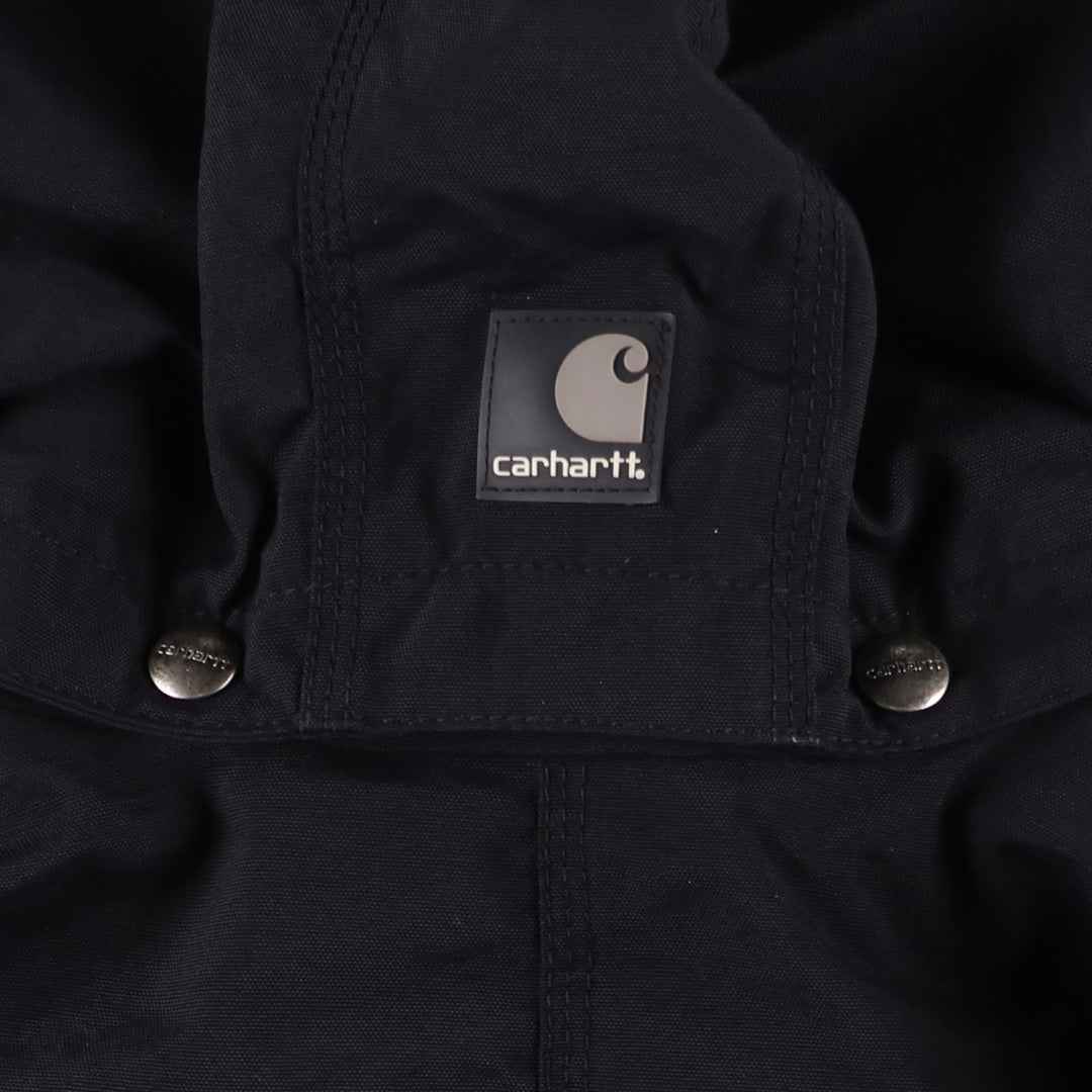 Carhartt Nylon Parka, Men's Size L Nylon black type Vintage Second Hand