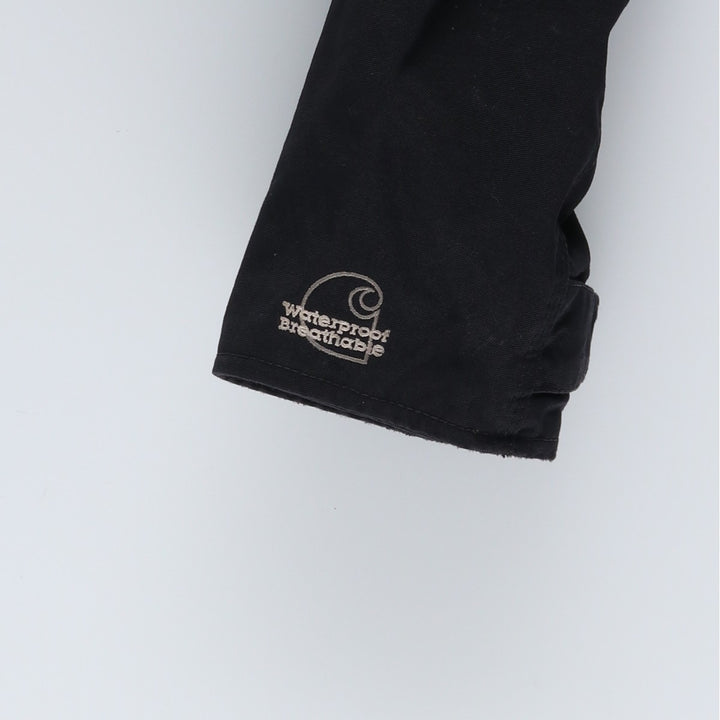 Carhartt Nylon Parka, Men's Size L Nylon black type Vintage Second Hand