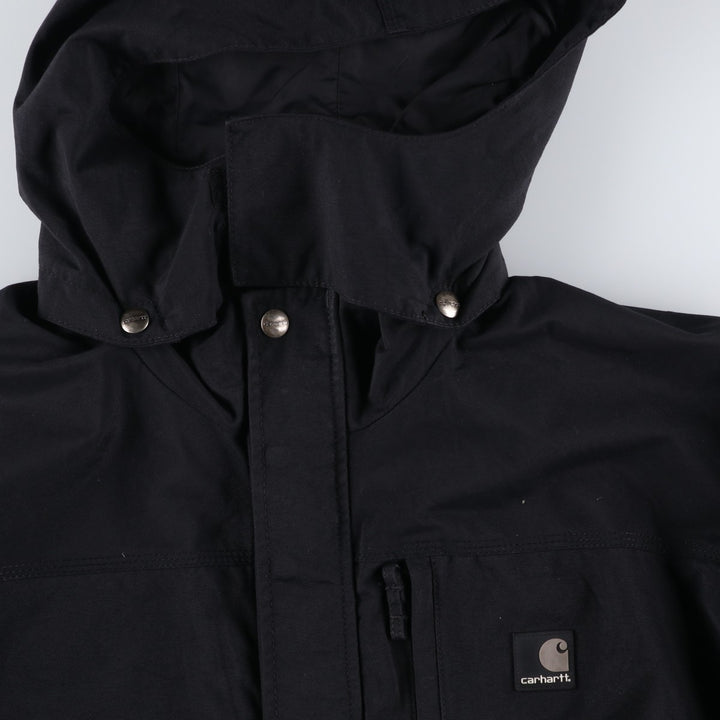 Carhartt Nylon Parka, Men's Size L Nylon black type Vintage Second Hand