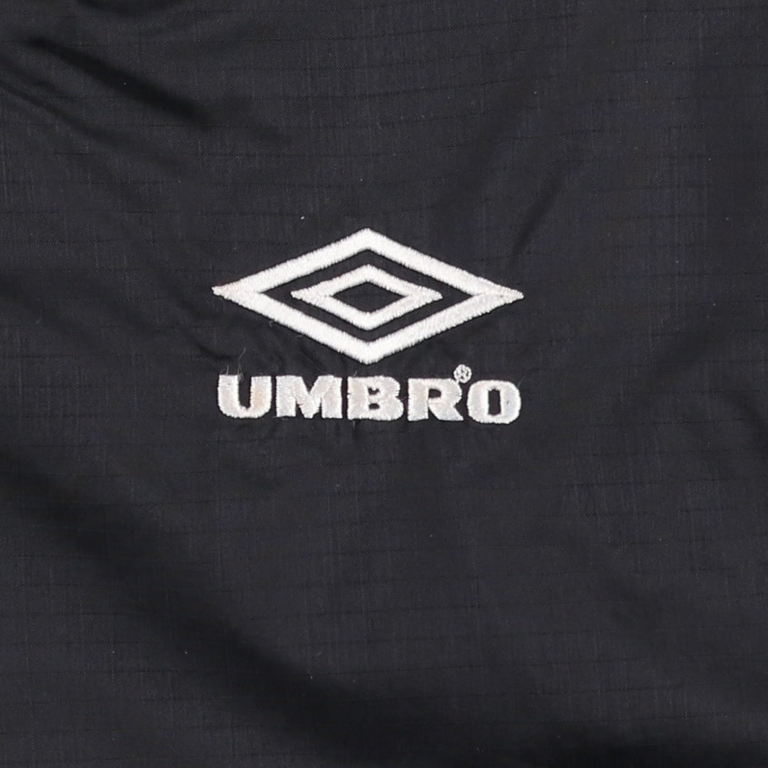90'S Umbro Warm-Up Pullover, Men's XL, Vintage unclear black type Vintage Second Hand