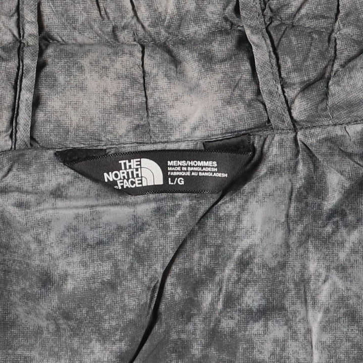 The North Face Men's Ripstop Puffer Jacket (Size L) Nylon black type Vintage Second Hand