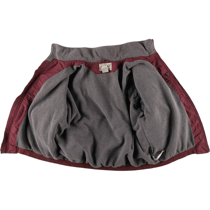 90s-00'S LLBean Men's XL Vintage Padded Puffer Jacket Nylon red type Vintage Second Hand