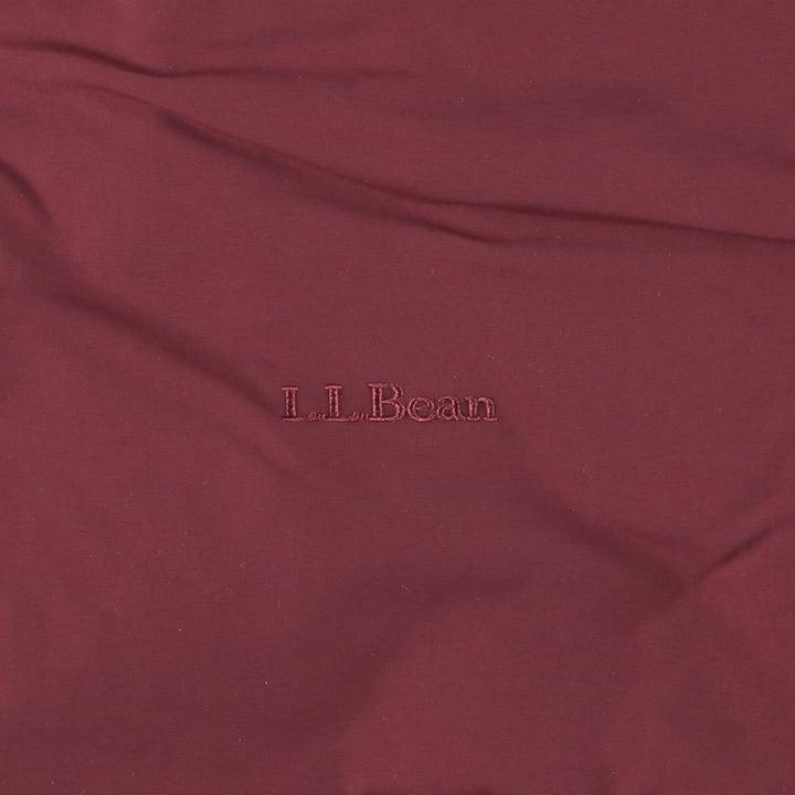 90s-00'S LLBean Men's XL Vintage Padded Puffer Jacket Nylon red type Vintage Second Hand