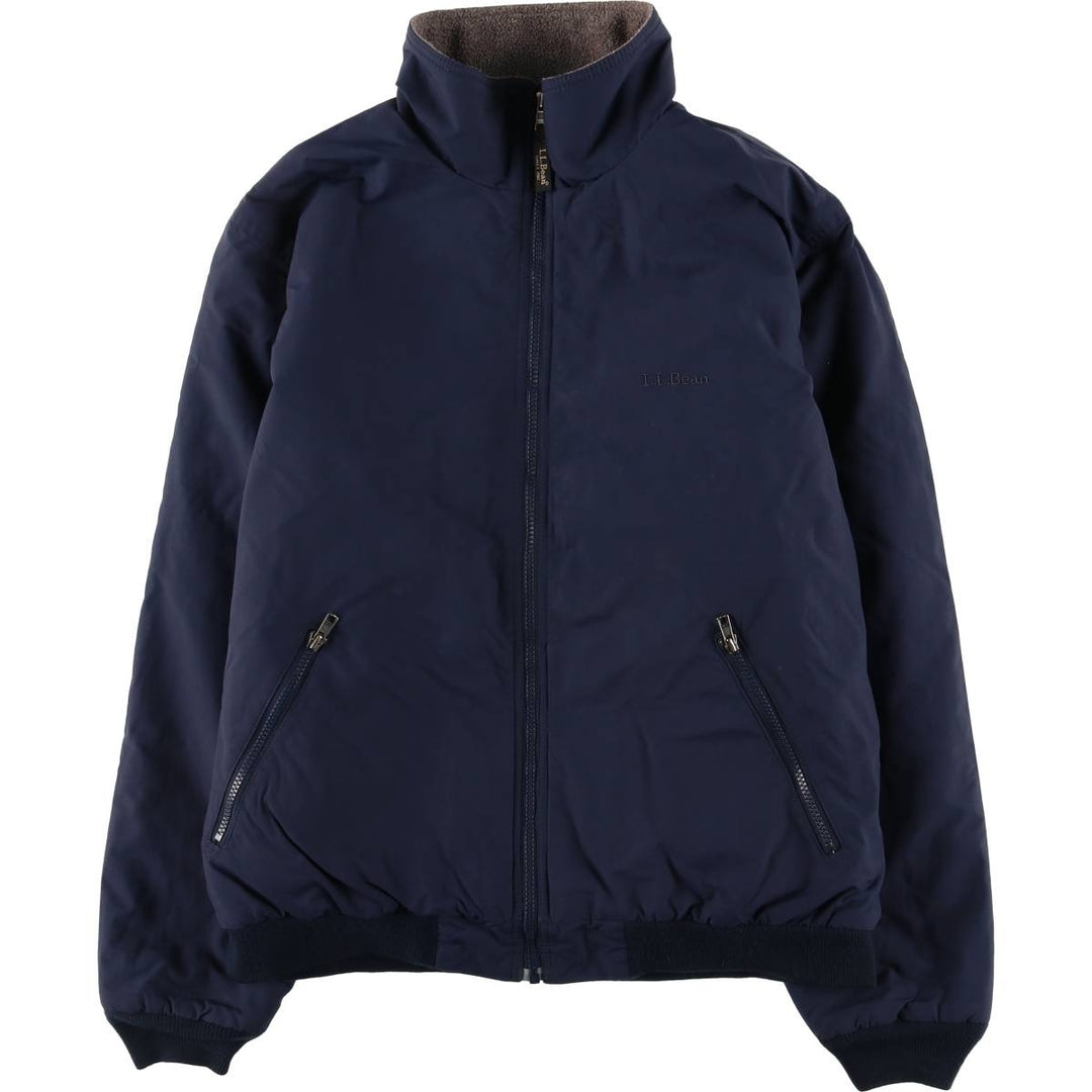 90s-00'S LLBean Vintage Padded Puffer Jacket, Men's Size Medium Nylon navy blue type Vintage Second Hand