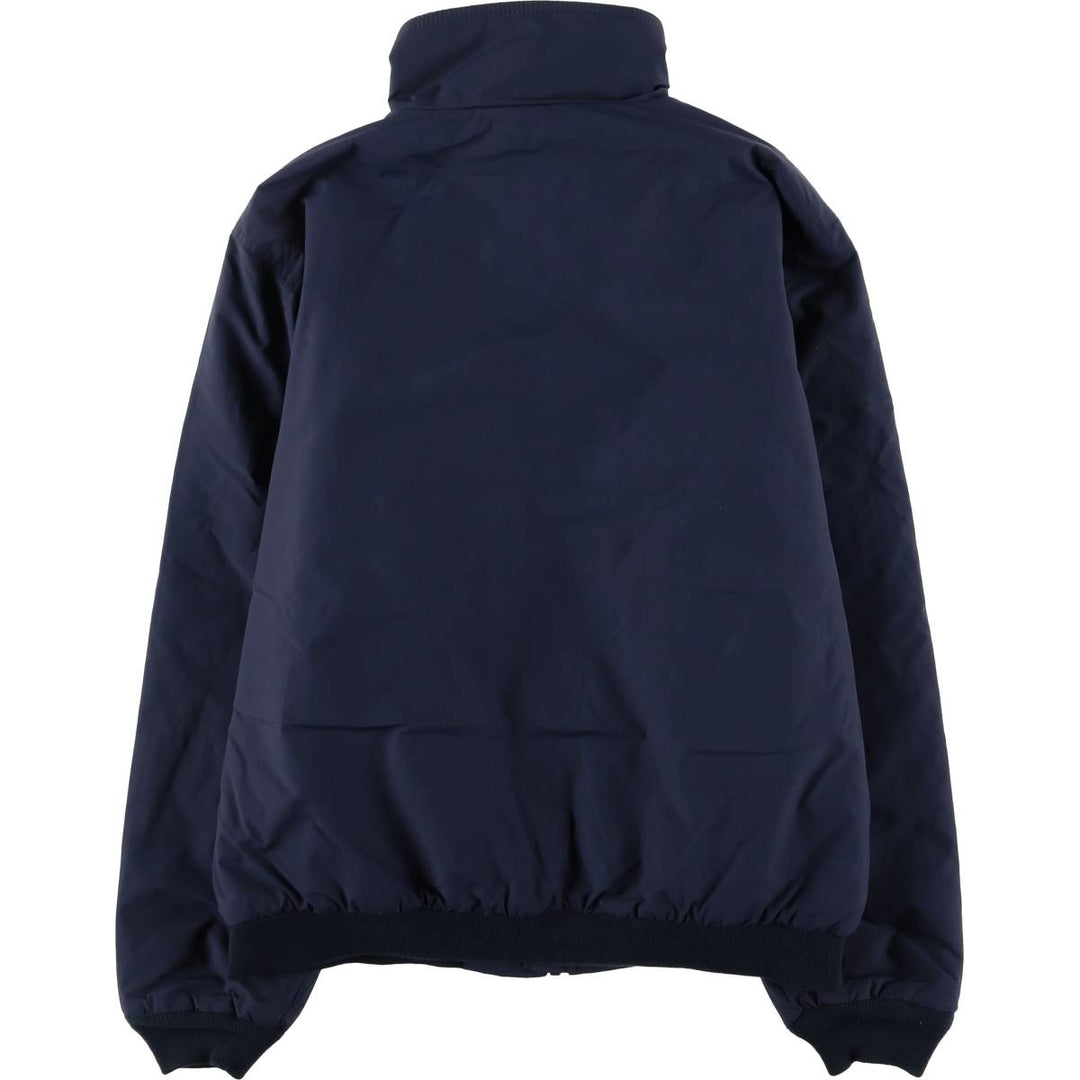 90s-00'S LLBean Vintage Padded Puffer Jacket, Men's Size Medium Nylon navy blue type Vintage Second Hand