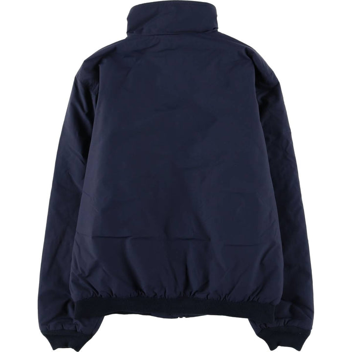 90s-00'S LLBean Vintage Padded Puffer Jacket, Men's Size Medium Nylon navy blue type Vintage Second Hand