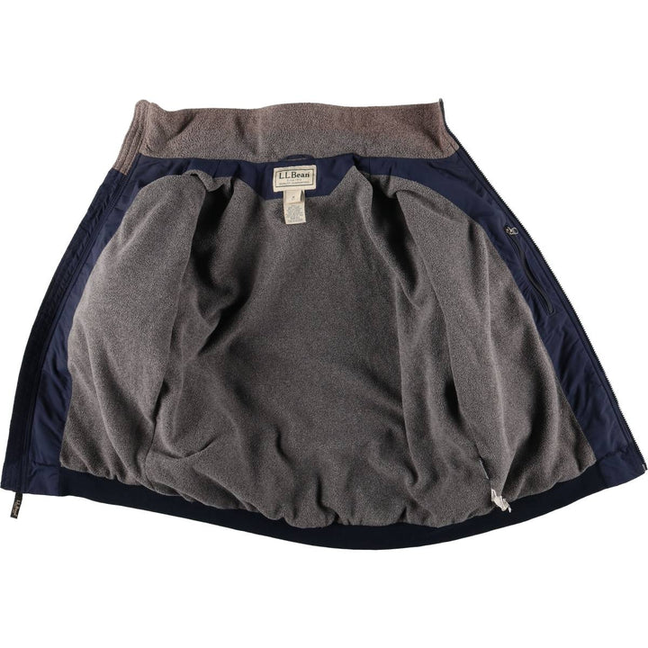 90s-00'S LLBean Vintage Padded Puffer Jacket, Men's Size Medium Nylon navy blue type Vintage Second Hand