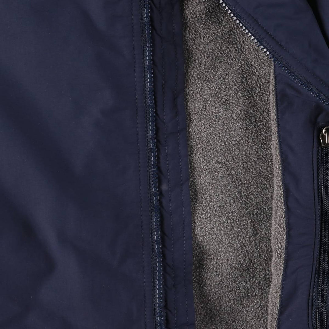 90s-00'S LLBean Vintage Padded Puffer Jacket, Men's Size Medium Nylon navy blue type Vintage Second Hand