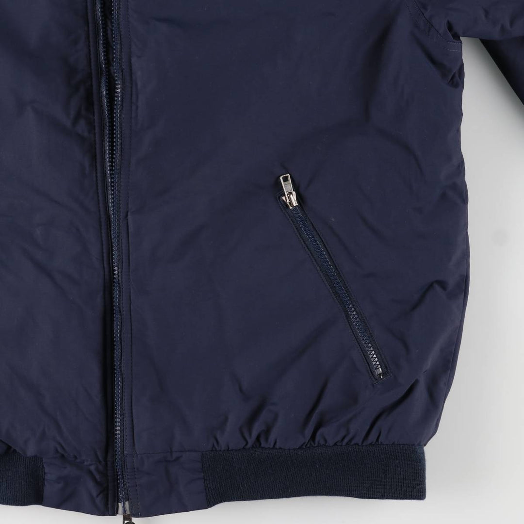 90s-00'S LLBean Vintage Padded Puffer Jacket, Men's Size Medium Nylon navy blue type Vintage Second Hand