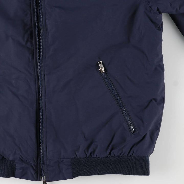90s-00'S LLBean Vintage Padded Puffer Jacket, Men's Size Medium Nylon navy blue type Vintage Second Hand