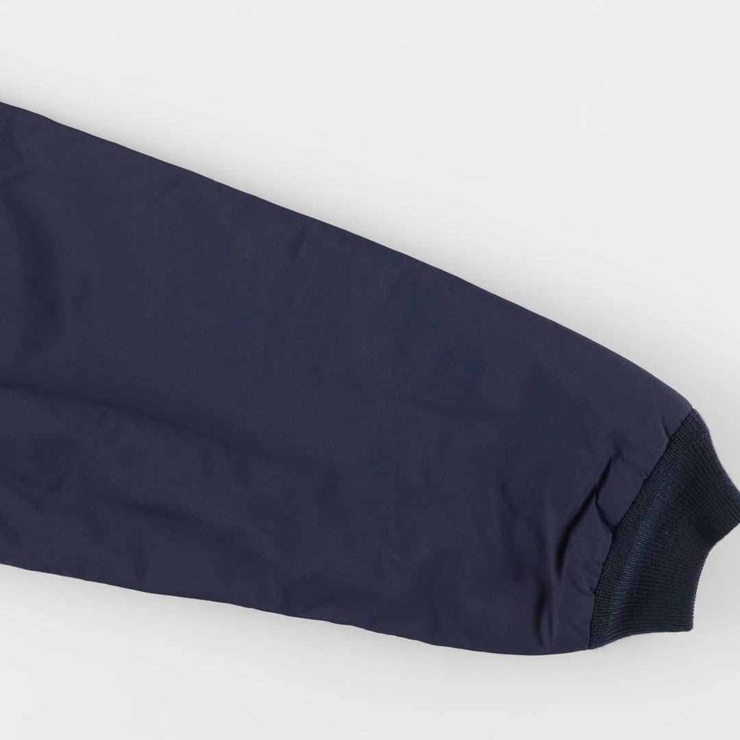 90s-00'S LLBean Vintage Padded Puffer Jacket, Men's Size Medium Nylon navy blue type Vintage Second Hand