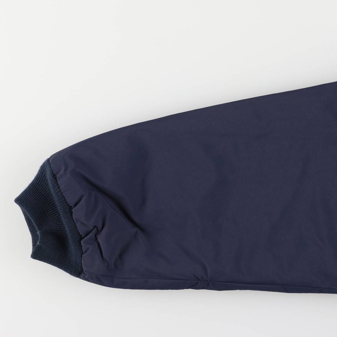 90s-00'S LLBean Vintage Padded Puffer Jacket, Men's Size Medium Nylon navy blue type Vintage Second Hand