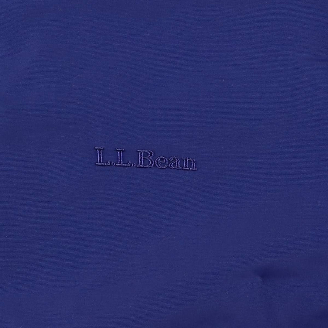 90s-00'S LLBean Vintage Padded Puffer Jacket, Men's Size Medium Nylon blue type Vintage Second Hand