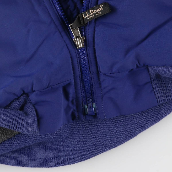 90s-00'S LLBean Vintage Padded Puffer Jacket, Men's Size Medium Nylon blue type Vintage Second Hand