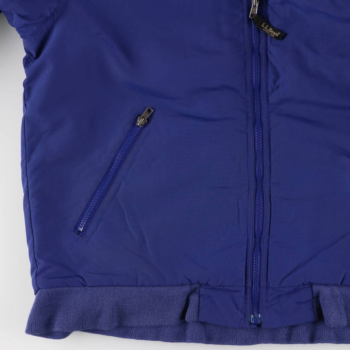 90s-00'S LLBean Vintage Padded Puffer Jacket, Men's Size Medium Nylon blue type Vintage Second Hand