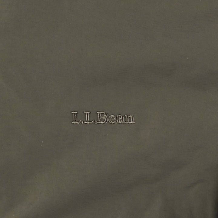 90s-00'S LLBean Men's XXL Vintage Padded Puffer Jacket Nylon Khaki type Vintage Second Hand