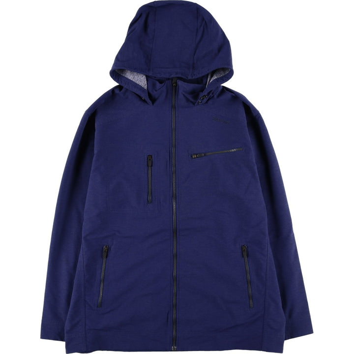 2000'S Marmot Hooded Softshell Jacket, Men's XXL Nylon Purple type blue-purple Vintage Second Hand