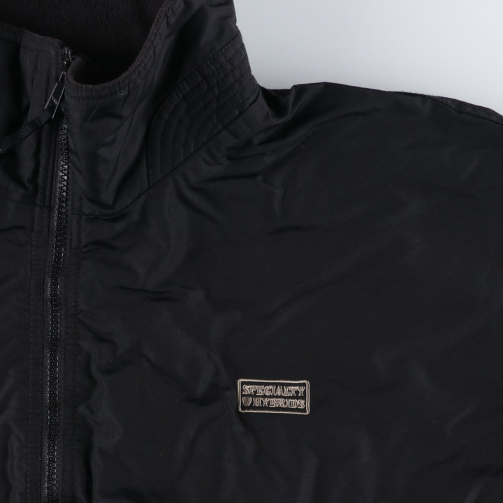 00'S Columbia padded jacket, puffer jacket, men's XL size Nylon black type Vintage Second Hand