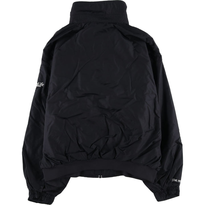 90s-00'S Columbia Men's XL Padded Puffer Jacket Nylon black type Vintage Second Hand