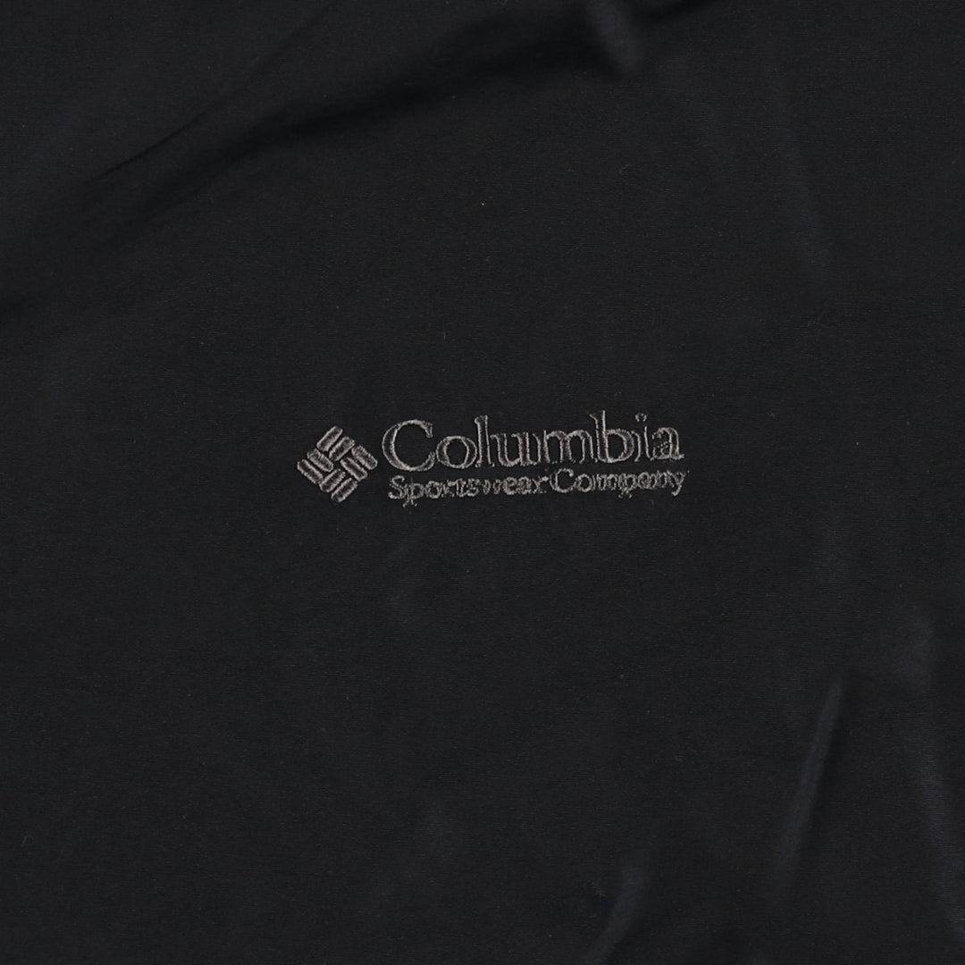 90s-00'S Columbia Men's XL Padded Puffer Jacket Nylon black type Vintage Second Hand