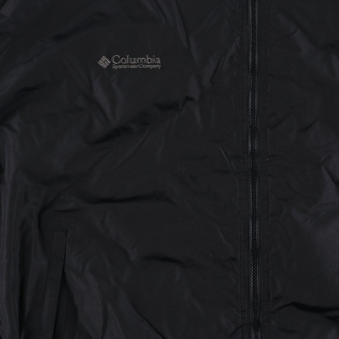 90s-00'S Columbia Men's XL Padded Puffer Jacket Nylon black type Vintage Second Hand