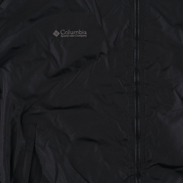90s-00'S Columbia Men's XL Padded Puffer Jacket Nylon black type Vintage Second Hand