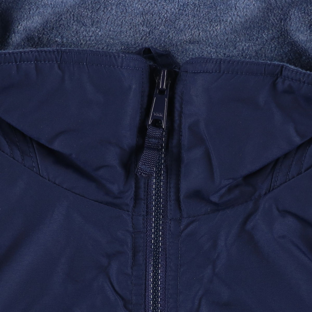 90s-00'S Columbia Men's XL Padded Puffer Jacket Nylon Navy blue Vintage Second Hand