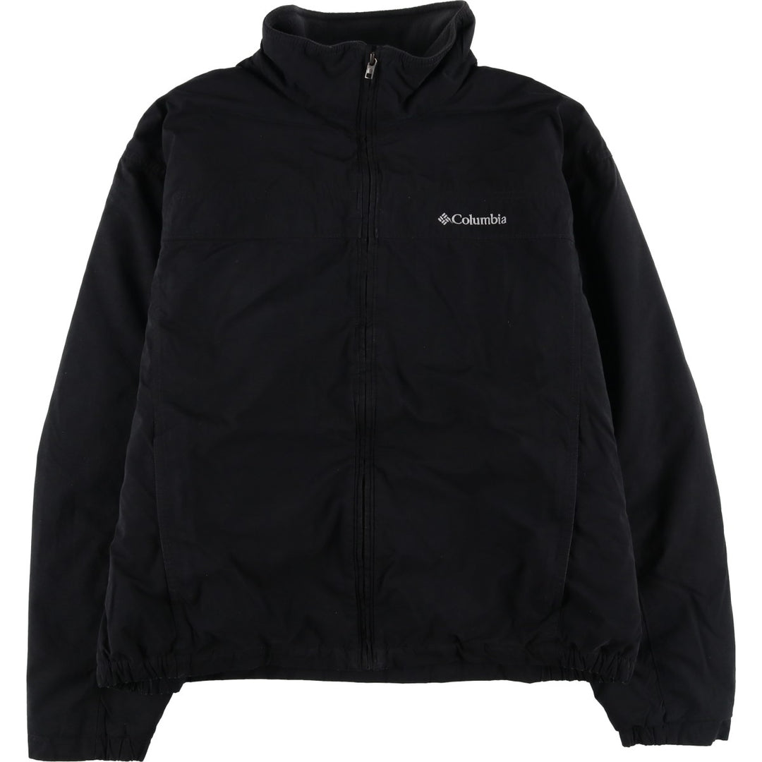 Columbia Windbreaker Men's XL cotton black type Vintage Second Hand