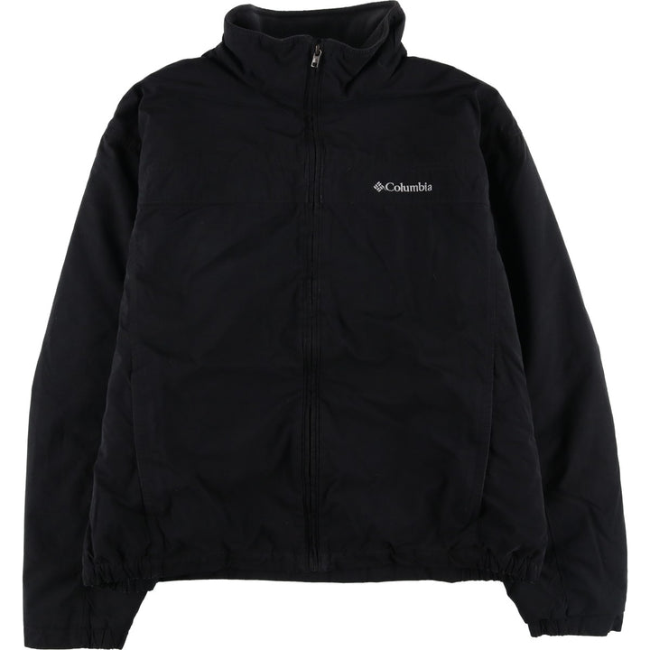 Columbia Windbreaker Men's XL cotton black type Vintage Second Hand