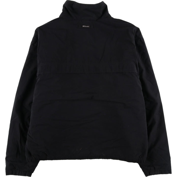 Columbia Windbreaker Men's XL cotton black type Vintage Second Hand