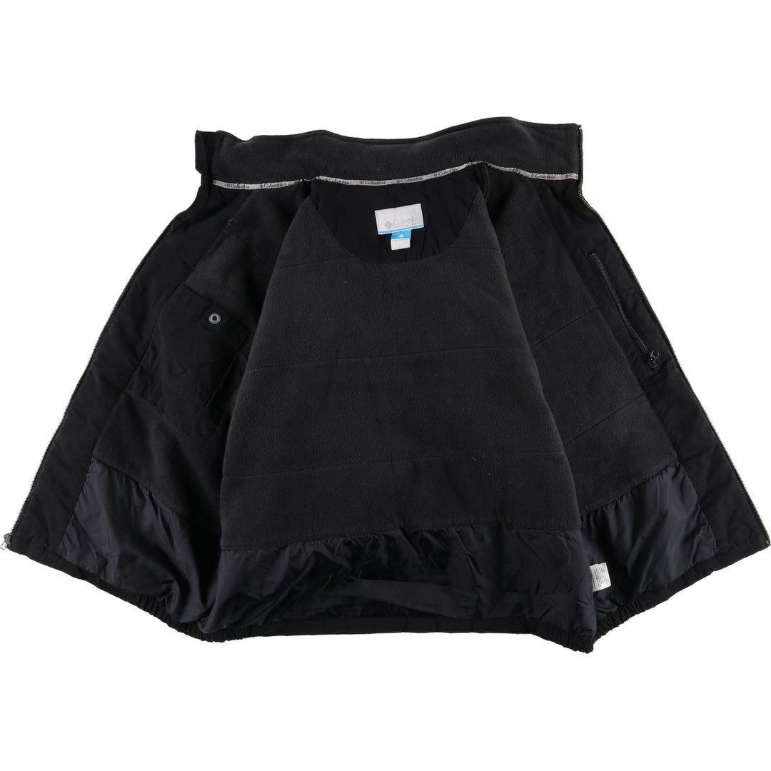 Columbia Windbreaker Men's XL cotton black type Vintage Second Hand