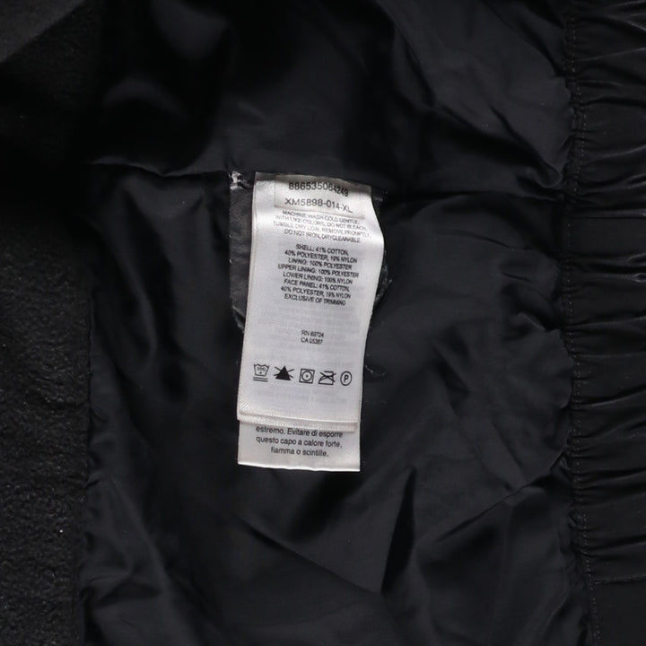 Columbia Windbreaker Men's XL cotton black type Vintage Second Hand