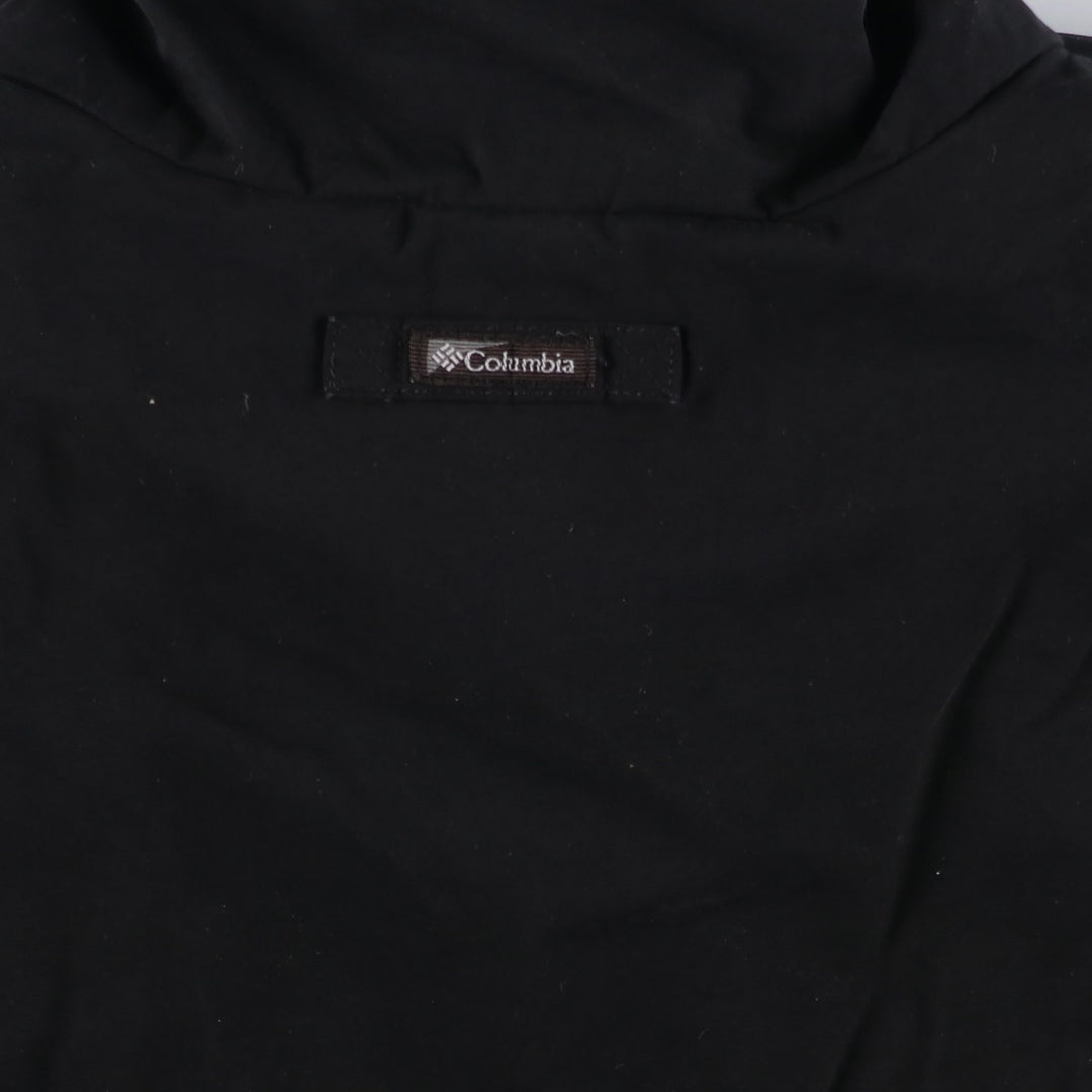 Columbia Windbreaker Men's XL cotton black type Vintage Second Hand