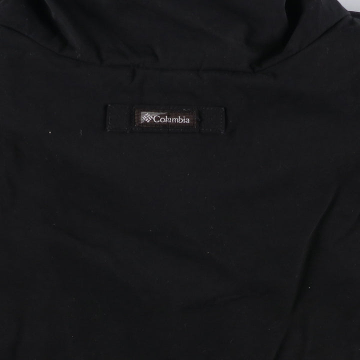 Columbia Windbreaker Men's XL cotton black type Vintage Second Hand