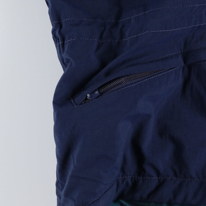 2000'S Columbia padded puffer jacket, men's size L Nylon navy blue type Vintage Second Hand