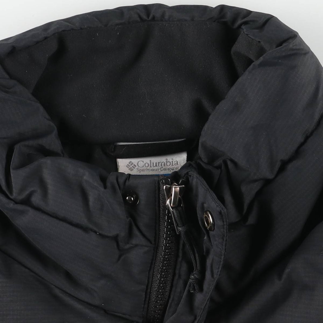 Columbia OMNI-SHIELD Padded Mountain Jacket, Shell Jacket, Puffer Jacket, Men's Size L Nylon black type Vintage Second Hand