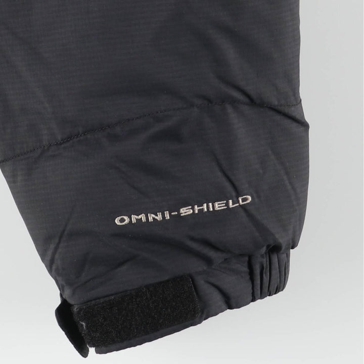 Columbia OMNI-SHIELD Padded Mountain Jacket, Shell Jacket, Puffer Jacket, Men's Size L Nylon black type Vintage Second Hand