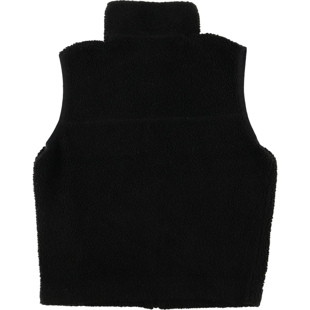 90'S GAP Vintage Fleece Vest, Men's Size Medium polyester black type Vintage Second Hand