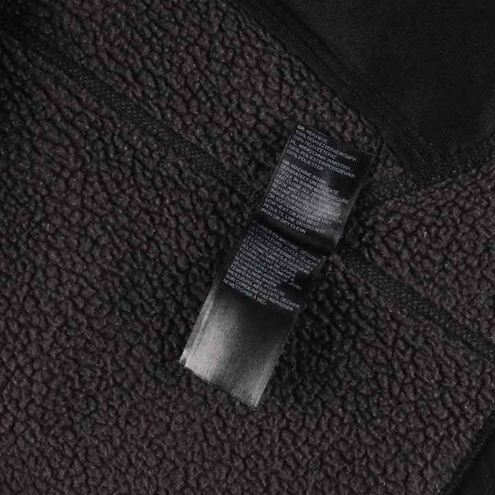 The North Face fleece vest, men's size M polyester Charcoal Vintage Second Hand