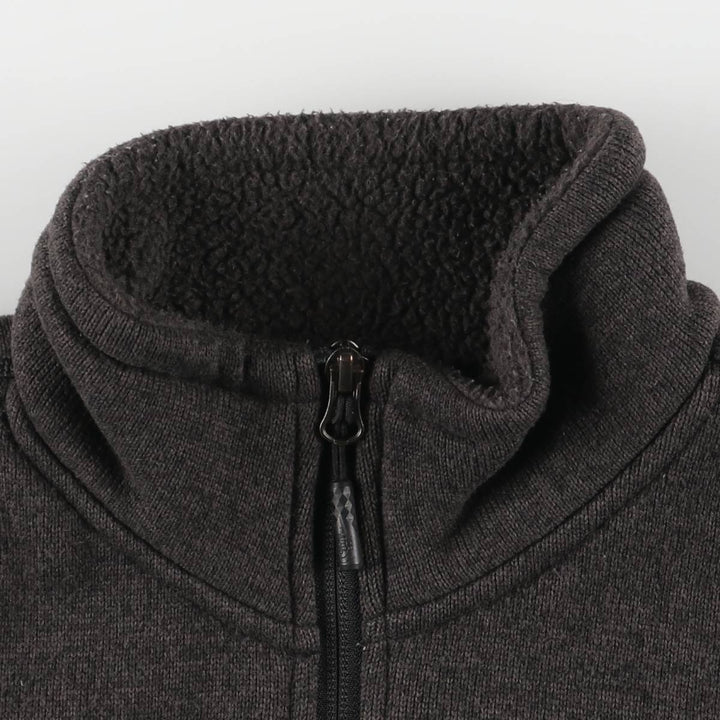 The North Face fleece vest, men's size M polyester Charcoal Vintage Second Hand