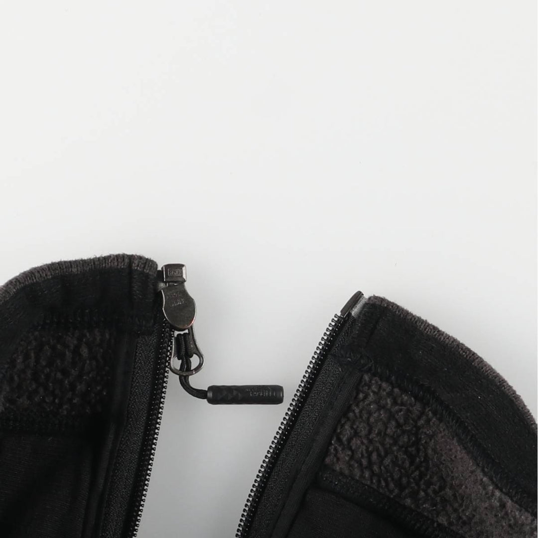 The North Face fleece vest, men's size M polyester Charcoal Vintage Second Hand