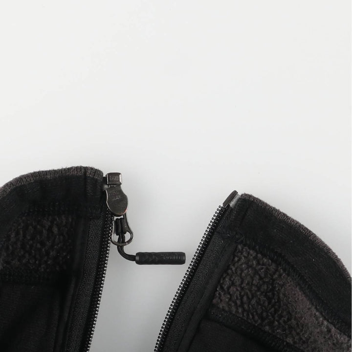 The North Face fleece vest, men's size M polyester Charcoal Vintage Second Hand