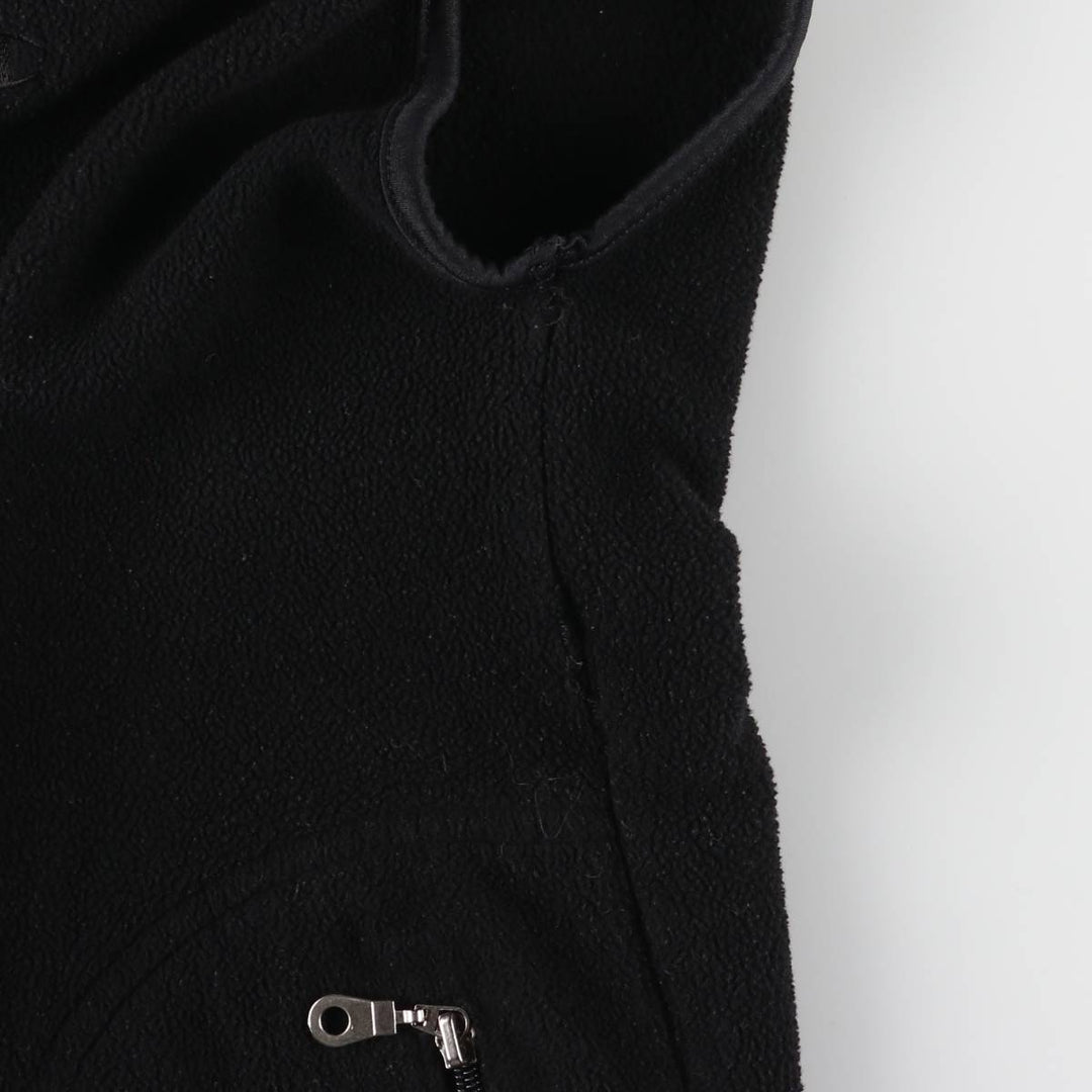 00'S Champion fleece vest, men's size L unclear black type Vintage Second Hand