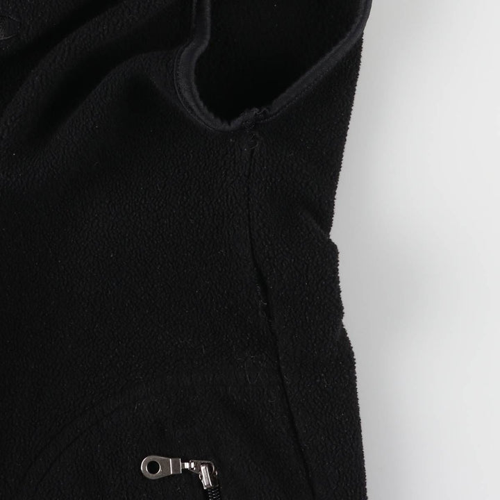 00'S Champion fleece vest, men's size L unclear black type Vintage Second Hand