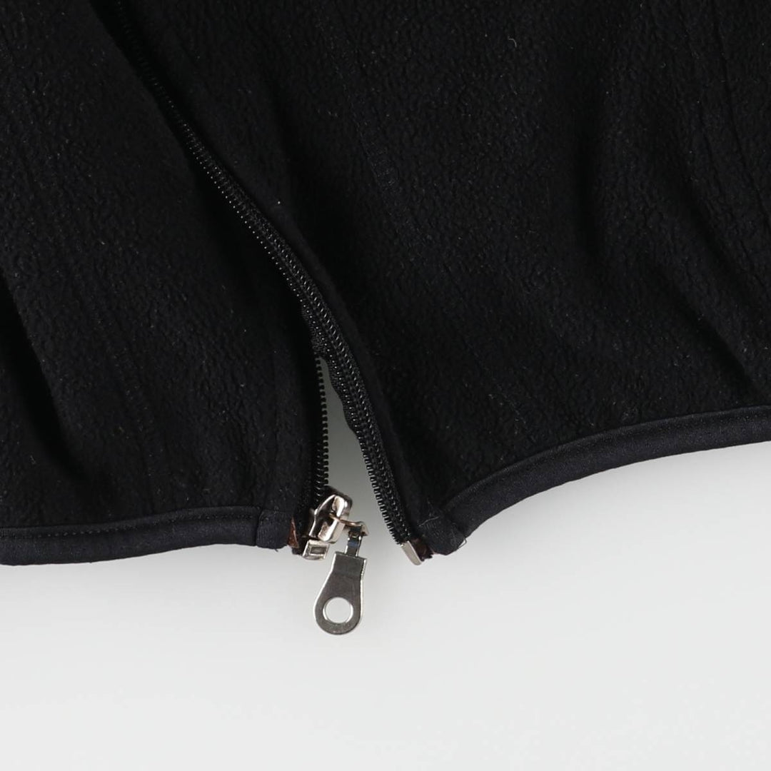 00'S Champion fleece vest, men's size L unclear black type Vintage Second Hand