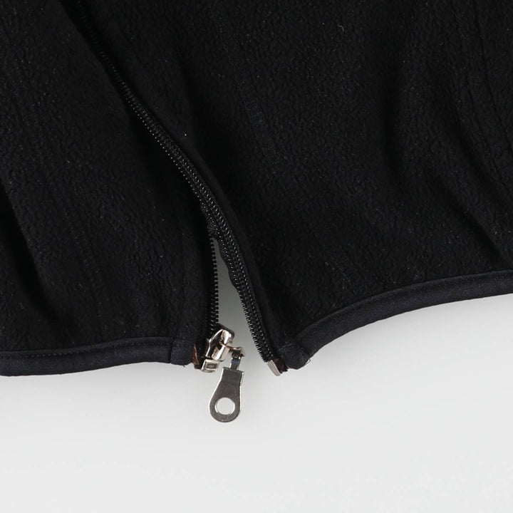 00'S Champion fleece vest, men's size L unclear black type Vintage Second Hand