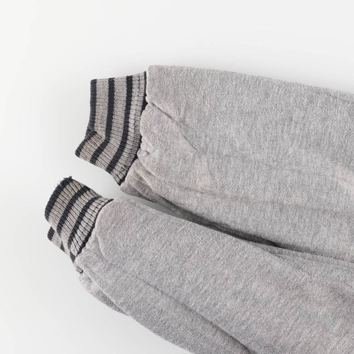 2000'S adidas reversible back logo padded hoodie/puffer jacket, men's size M Nylon black type Vintage Second Hand