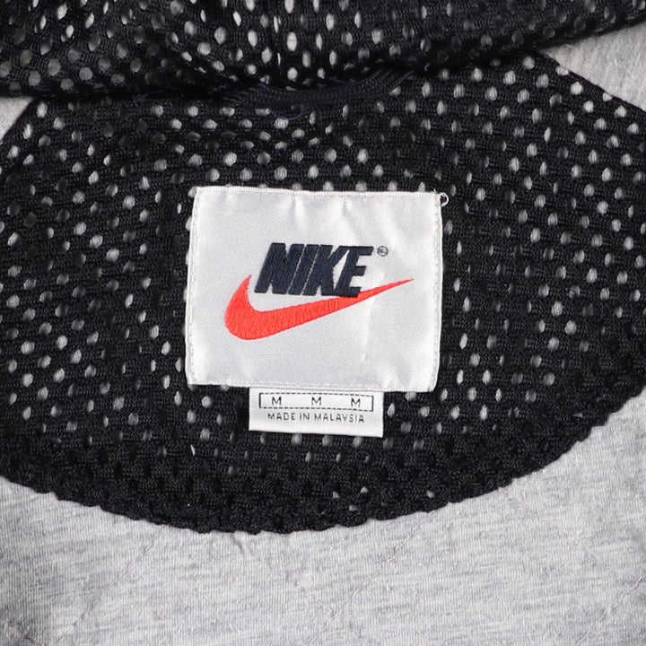 90s-00'S Nike Nylon Parka, Men's Size Medium Nylon Purple type blue-purple Vintage Second Hand