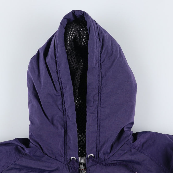 90s-00'S Nike Nylon Parka, Men's Size Medium Nylon Purple type blue-purple Vintage Second Hand
